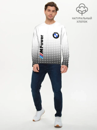 Мужской лонгслив базовый / BMW