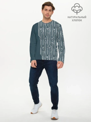 Мужской лонгслив базовый / Фантастические твари