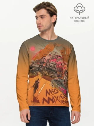 Мужской лонгслив базовый / Mad Max Fury Road