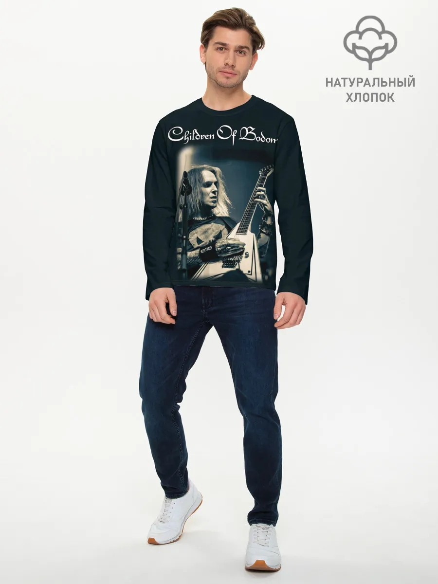 Мужской лонгслив базовый / Children of Bodom 20