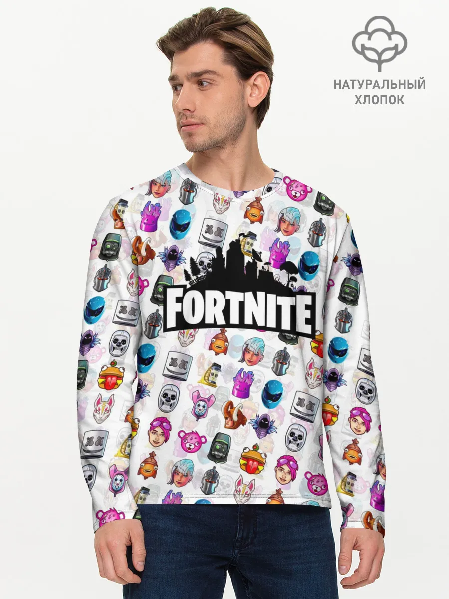 Мужской лонгслив базовый / FORTNITE