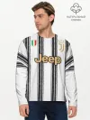 Мужской лонгслив базовый / Juventus home 20-21