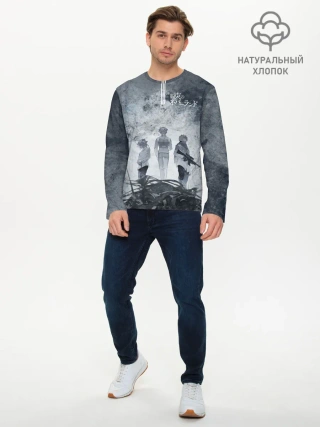 Мужской лонгслив базовый / The Promised Neverland