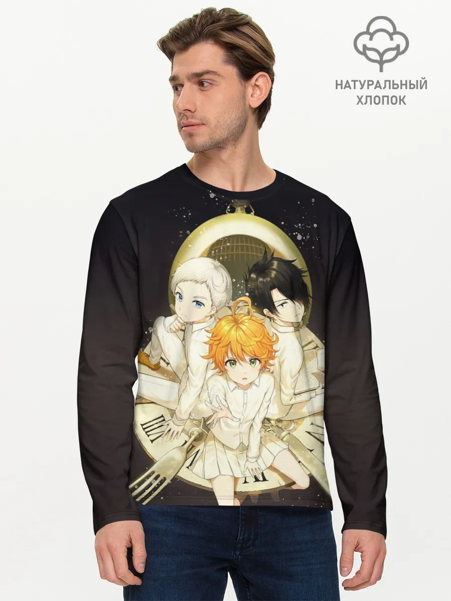 Мужской лонгслив базовый / Обещанный Неверленд