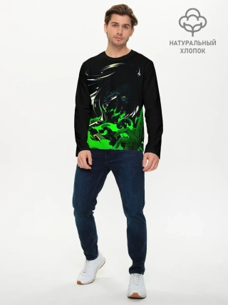 Мужской лонгслив базовый / VALORANT VIPER