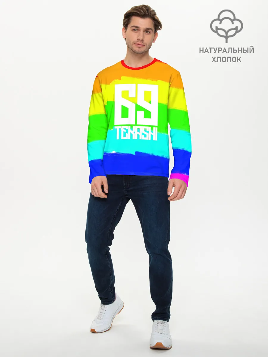 Мужской лонгслив базовый / Такеши