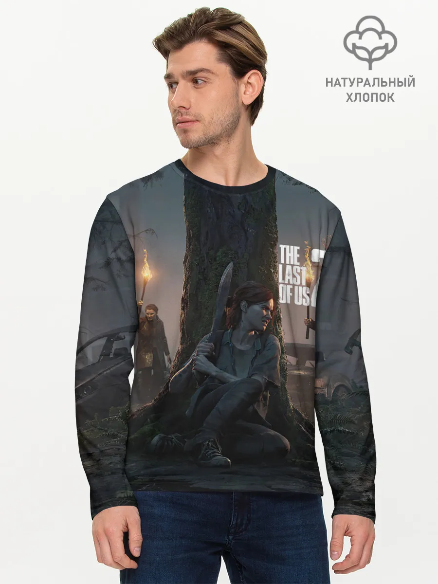 Мужской лонгслив базовый / The last of us 2