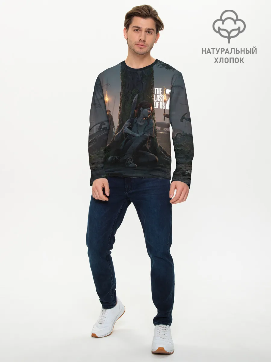 Мужской лонгслив базовый / The last of us 2
