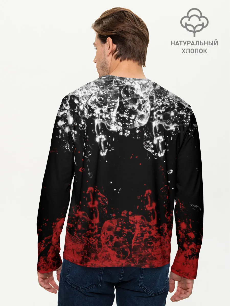 Мужской лонгслив базовый / БРЫЗНИ ВОДЫ.