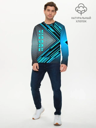 Мужской лонгслив базовый / Russia