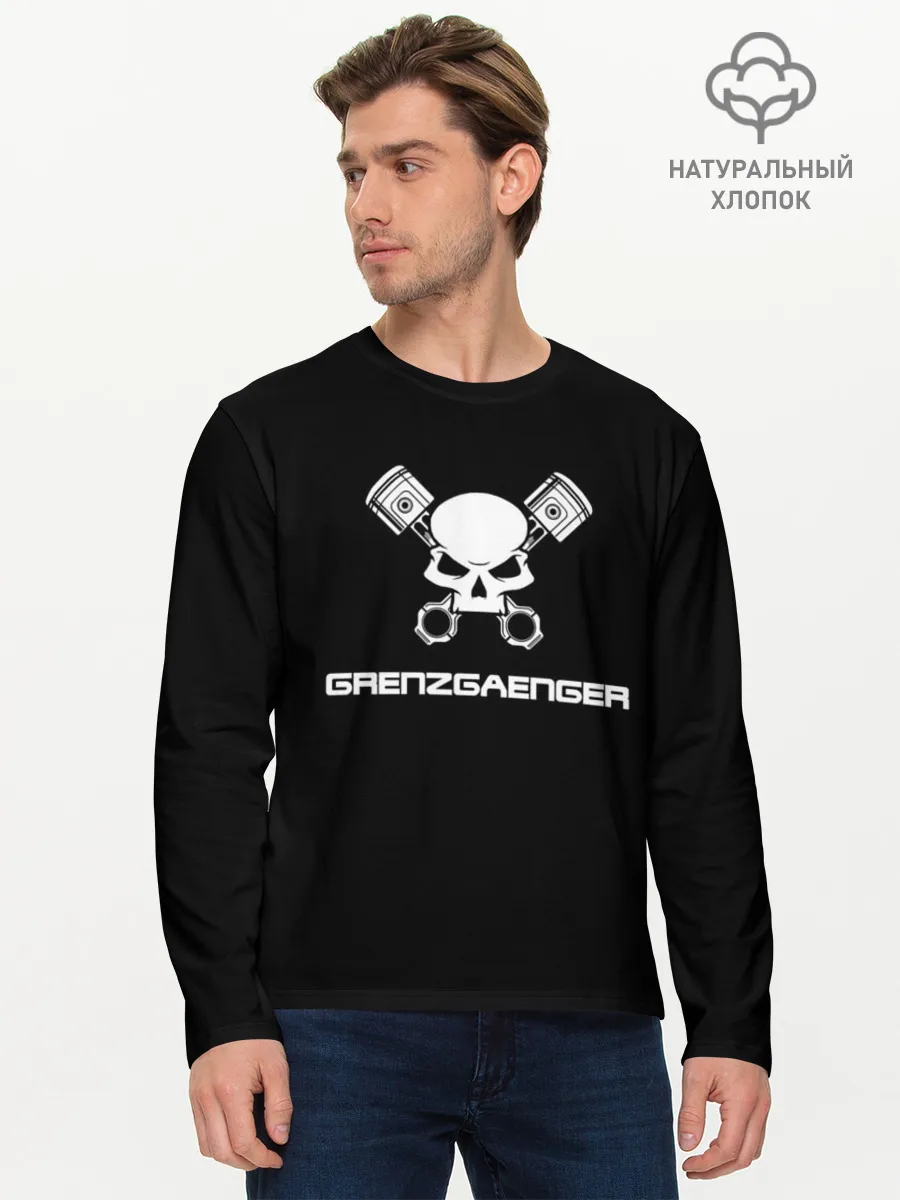 Мужской лонгслив базовый / Grenzgaenger