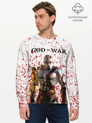 Мужской лонгслив базовый / GOD OF WAR