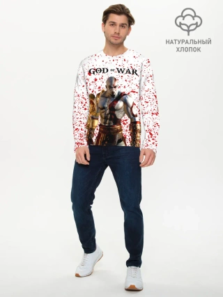 Мужской лонгслив базовый / GOD OF WAR
