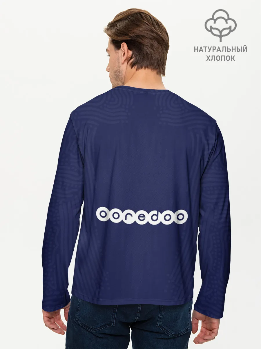 Мужской лонгслив базовый / PSG home 20-21