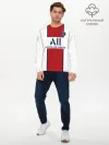Мужской лонгслив базовый / PSG away 20-21