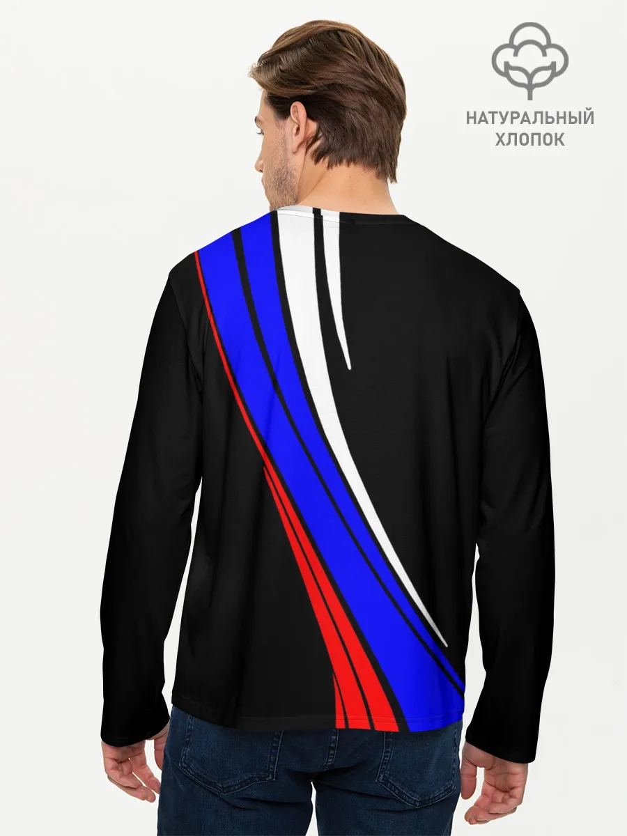 Мужской лонгслив базовый / Russia | Россия