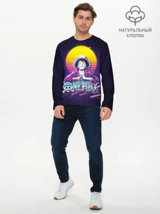 Мужской лонгслив базовый / Neon One Piece
