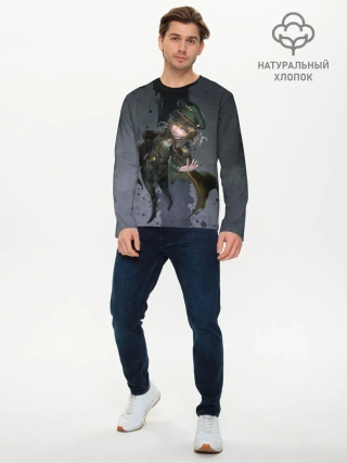 Мужской лонгслив базовый / Таня