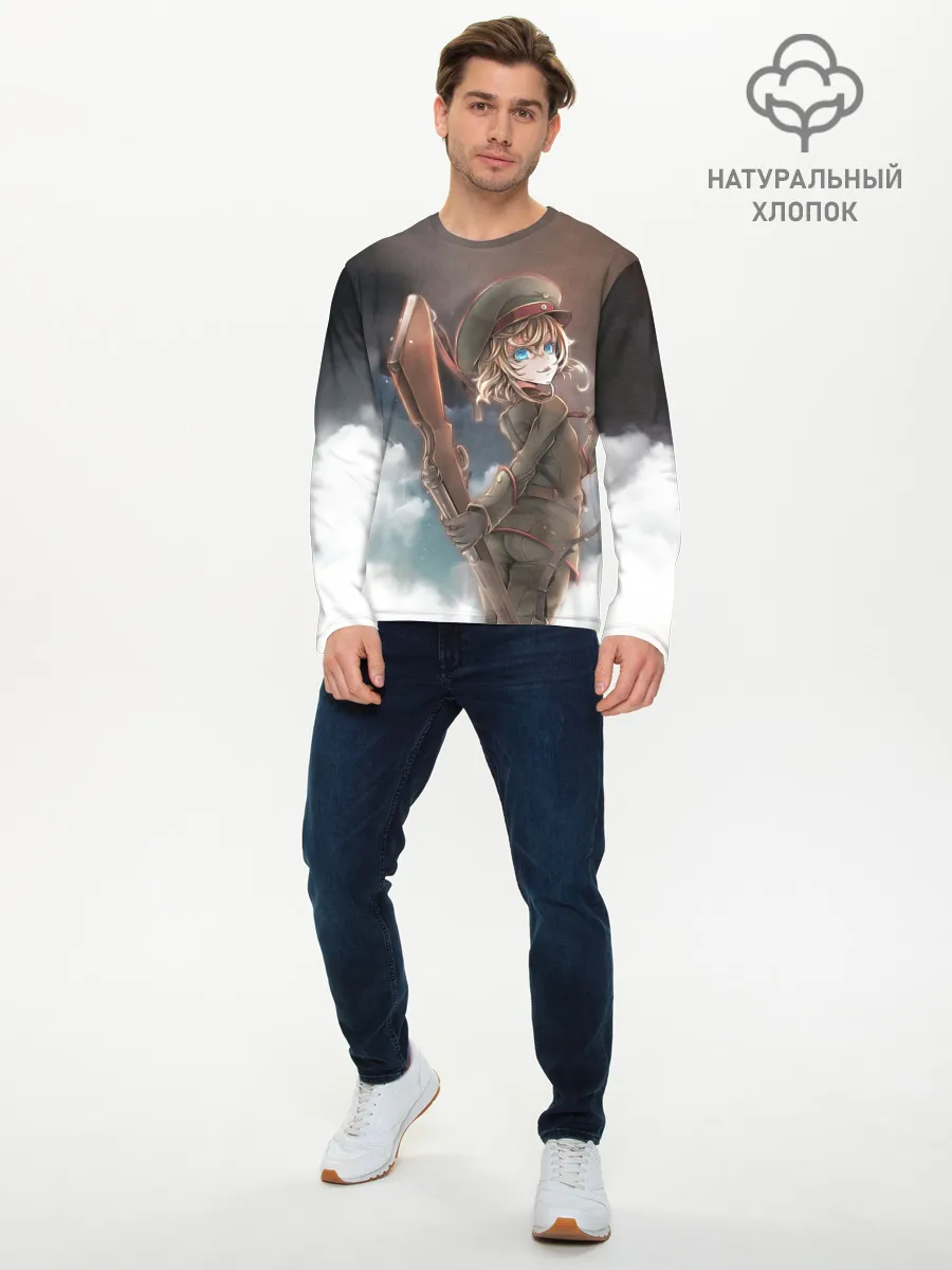 Мужской лонгслив базовый / Хроника Тани