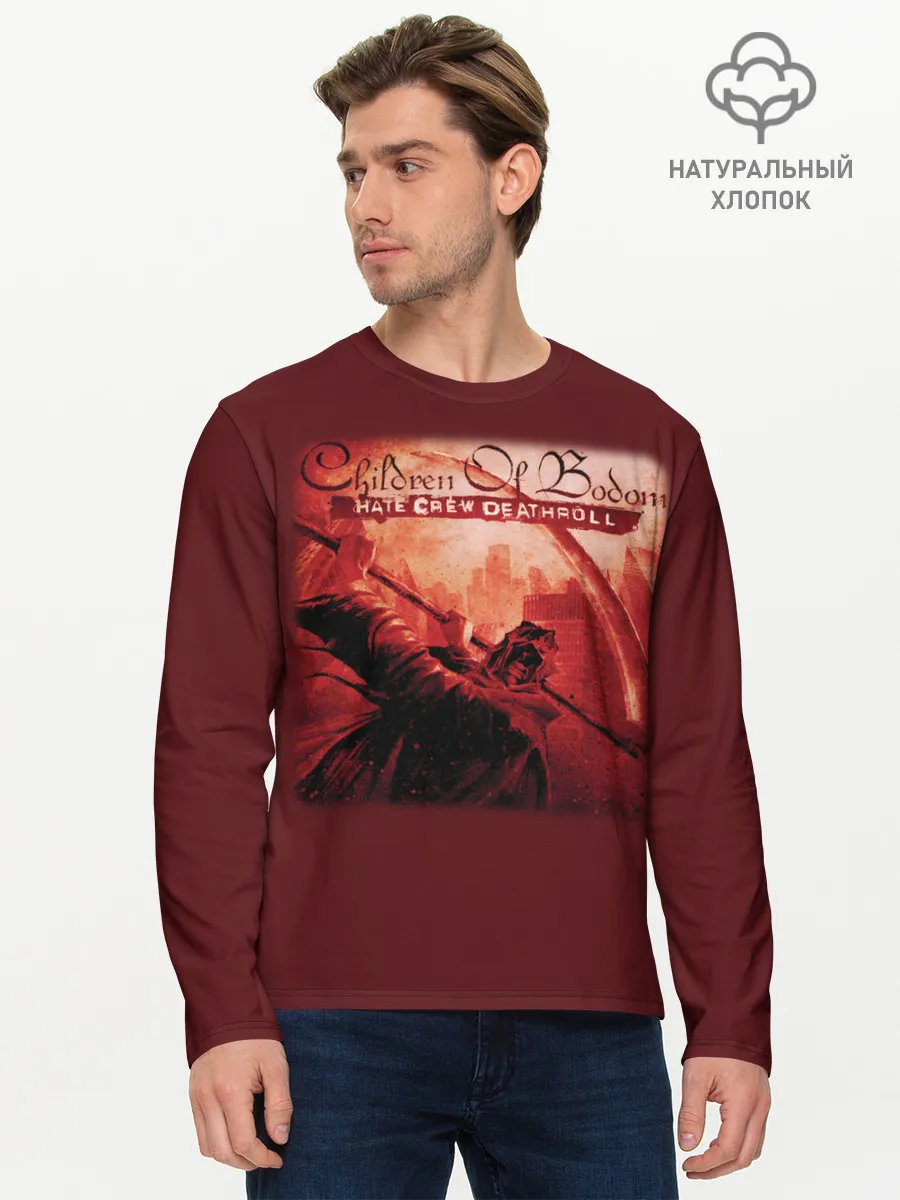Мужской лонгслив базовый / Children of Bodom 28