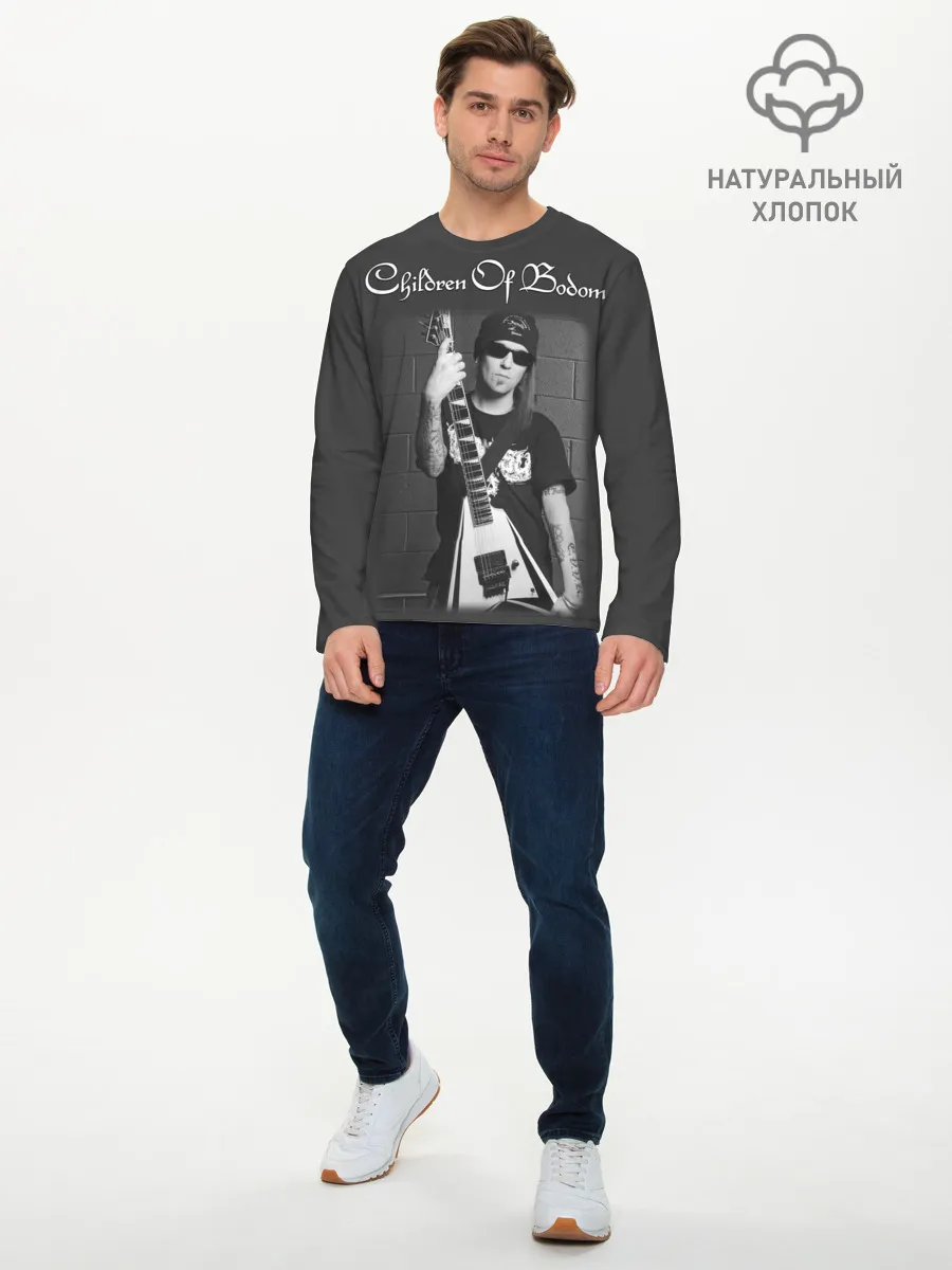 Мужской лонгслив базовый / Children of Bodom 37
