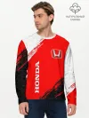 Мужской лонгслив базовый / HONDA
