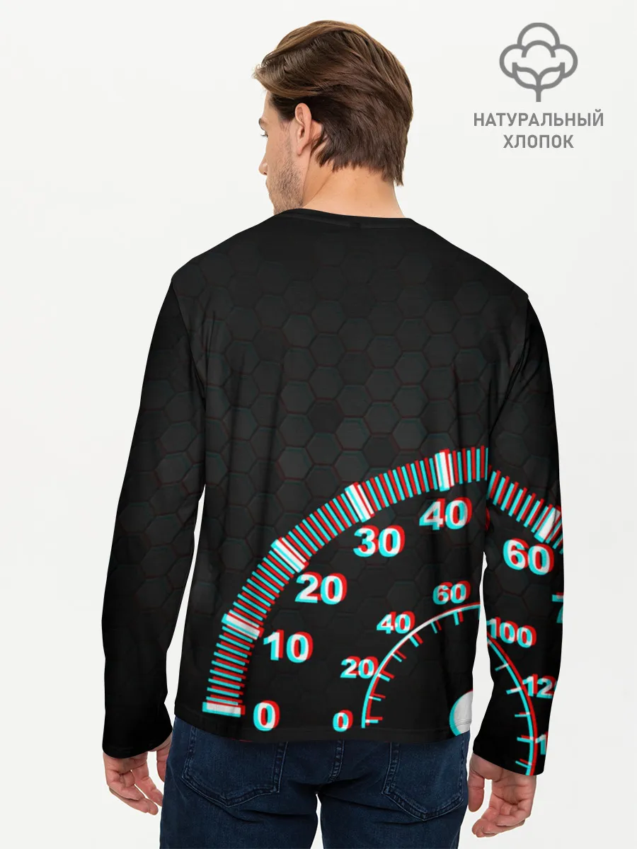 Мужской лонгслив базовый / HONDA