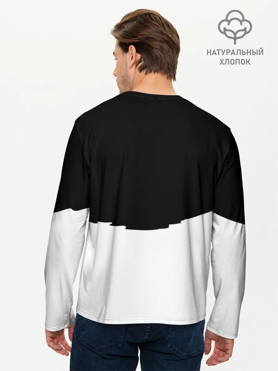 Мужской лонгслив базовый / Многоликий | Multi face