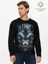 Мужской лонгслив базовый / IN FLAMES