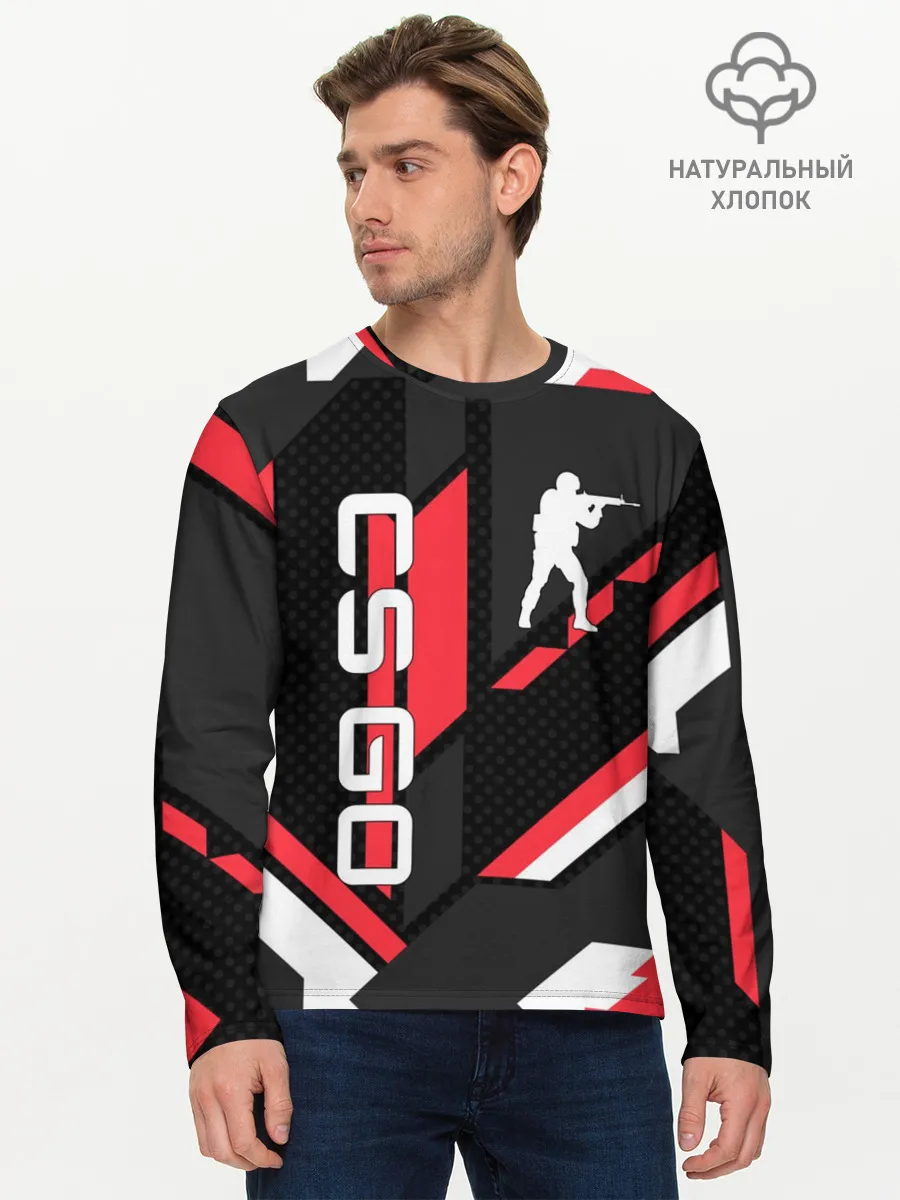 Мужской лонгслив базовый / CS GO CYREX