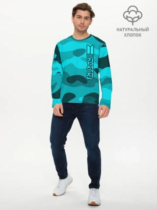 Мужской лонгслив базовый / BTS