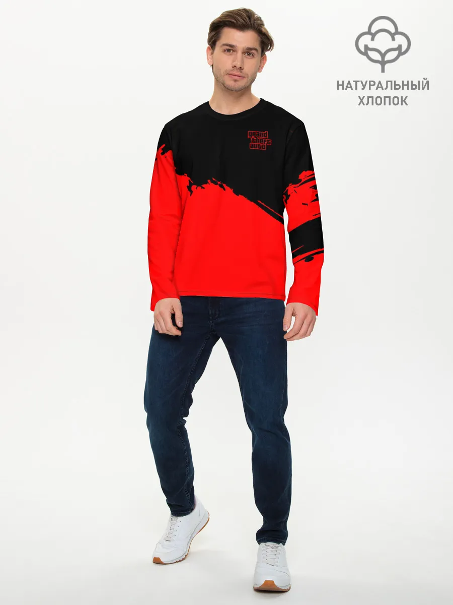 Мужской лонгслив базовый / GTA