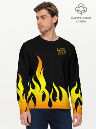 Мужской лонгслив базовый / GTA