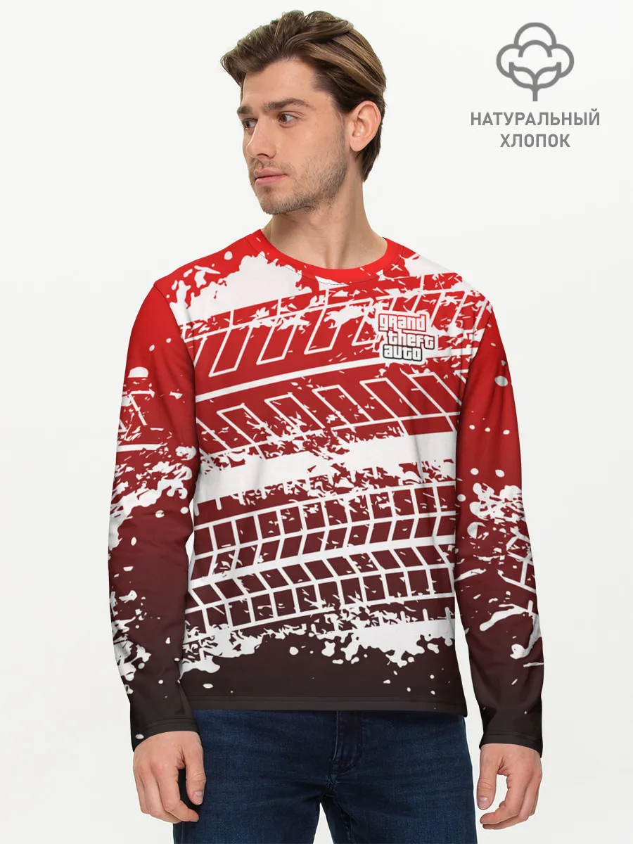 Мужской лонгслив базовый / GTA