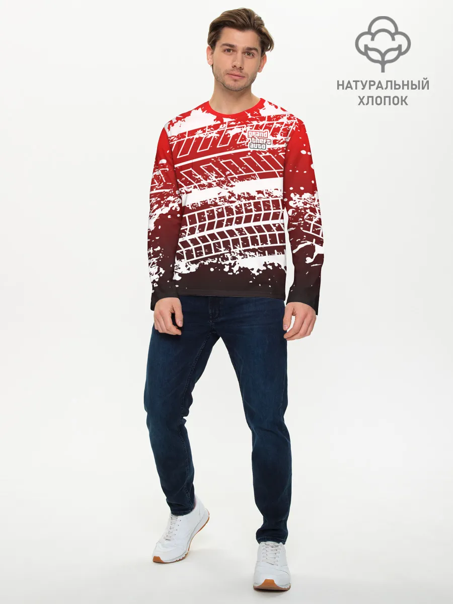 Мужской лонгслив базовый / GTA