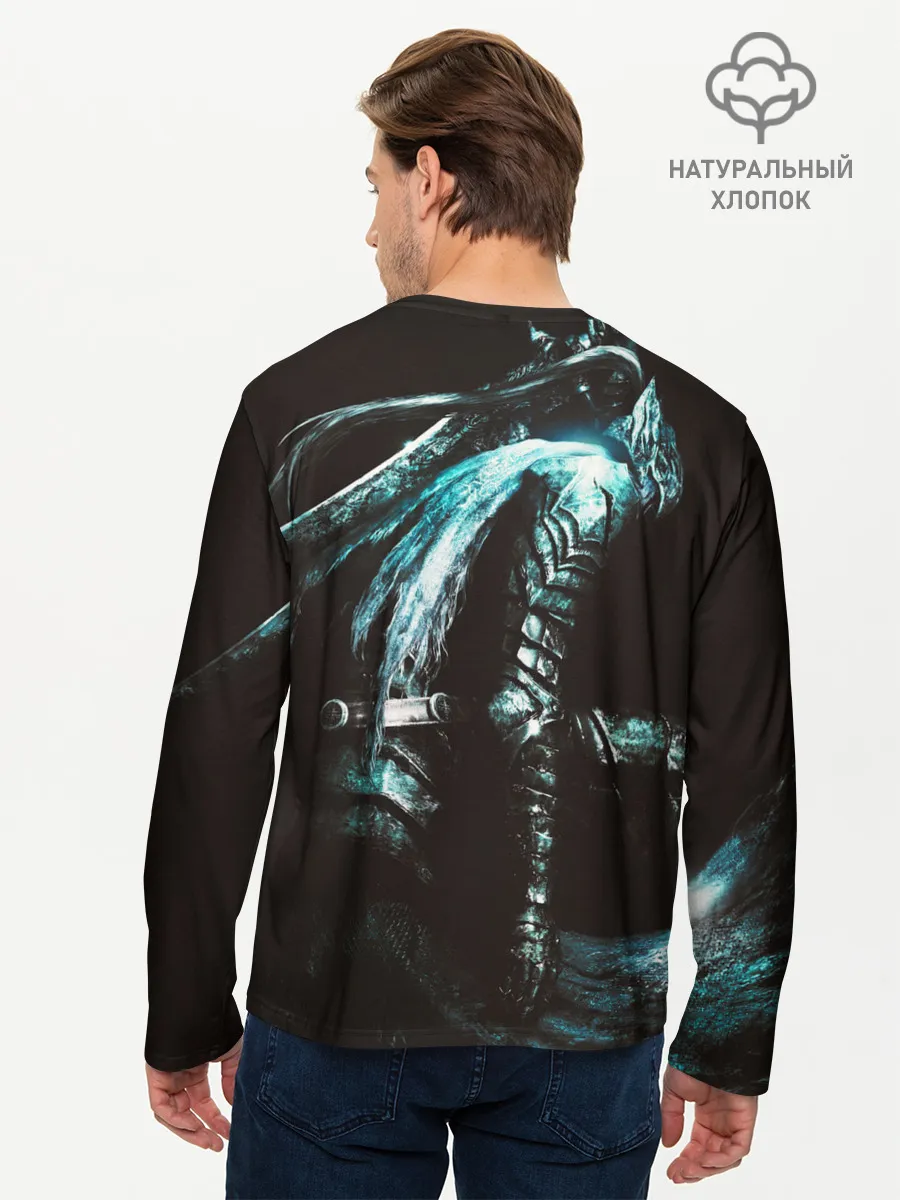 Мужской лонгслив базовый / Dark Souls 3 Artorias art