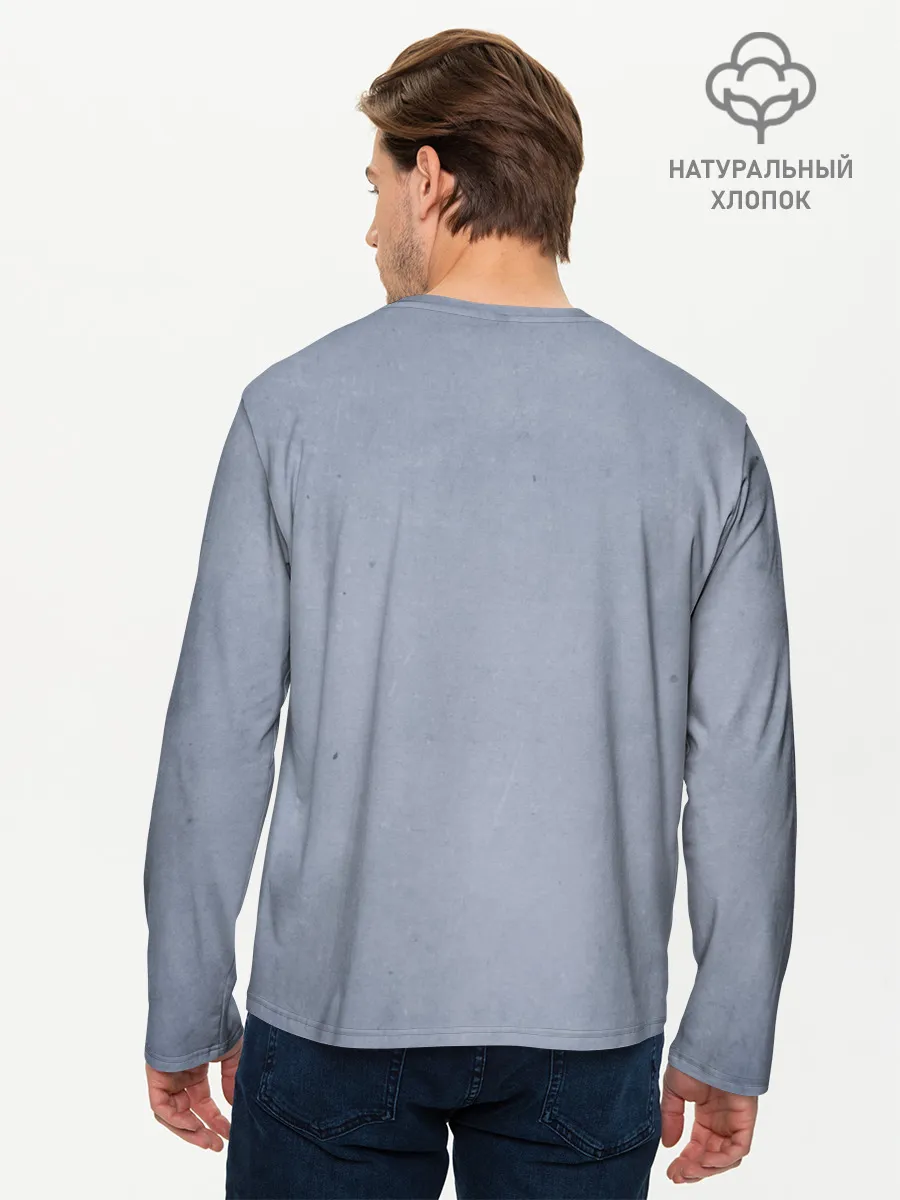 Мужской лонгслив базовый / Shima Tetsuo