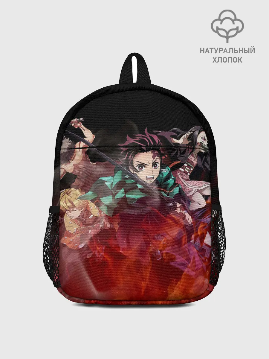 Рюкзак детский / Kimetsu no Yaiba в пламени