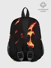 Рюкзак детский / Kimetsu no Yaiba пламенный узор