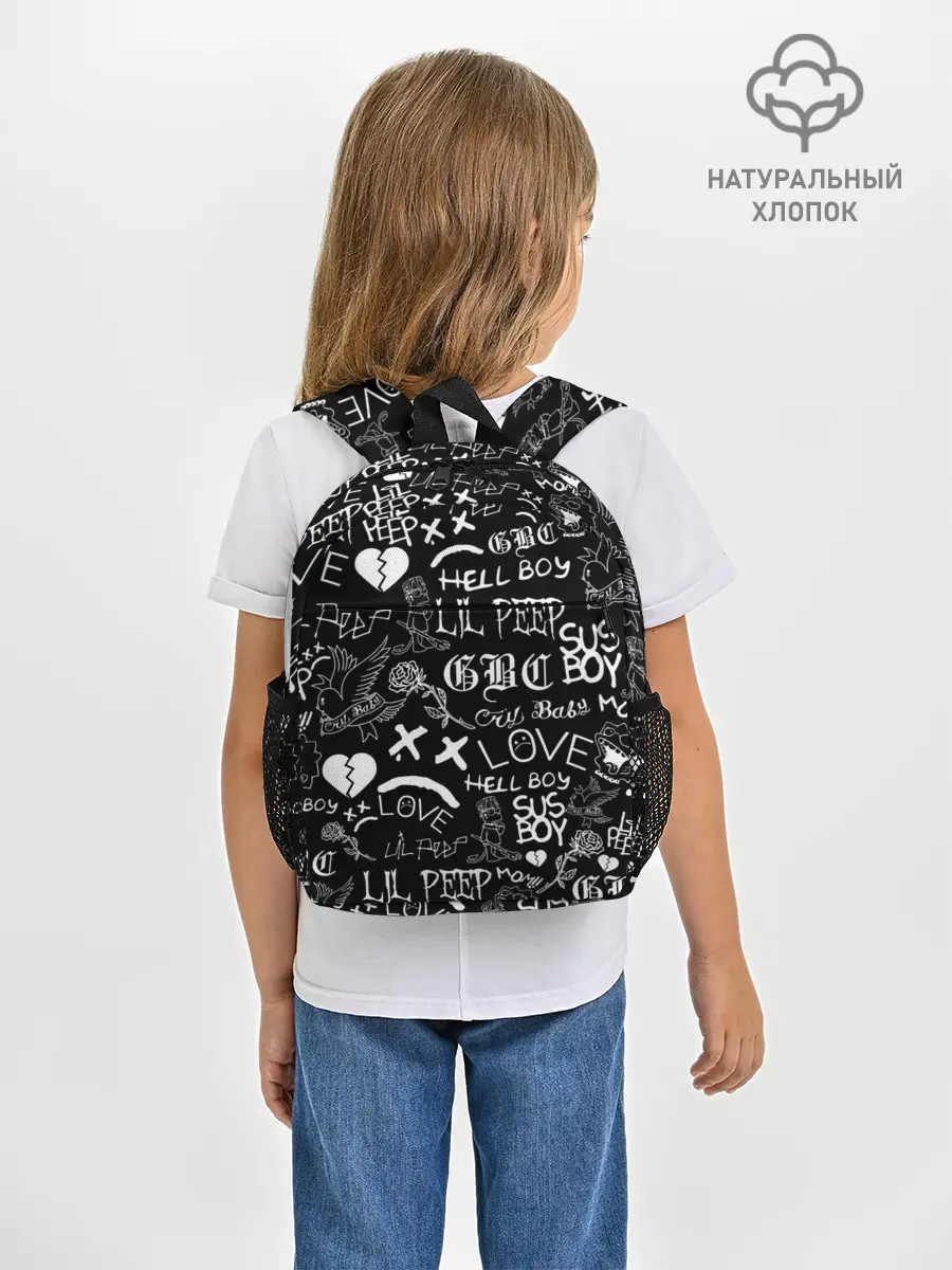 Рюкзак детский / LIL PEEP LOGOBOMBING | ЛИЛ ПИП