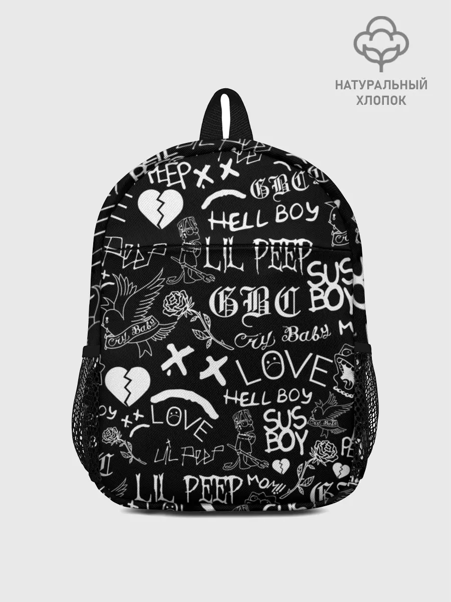 Рюкзак детский / LIL PEEP LOGOBOMBING | ЛИЛ ПИП