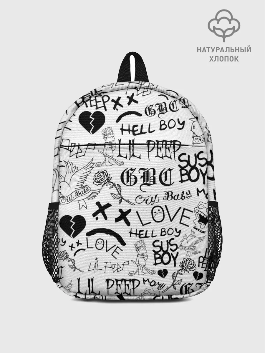 Рюкзак детский / LIL PEEP | ЛИЛ ПИП LOGOBOMBING
