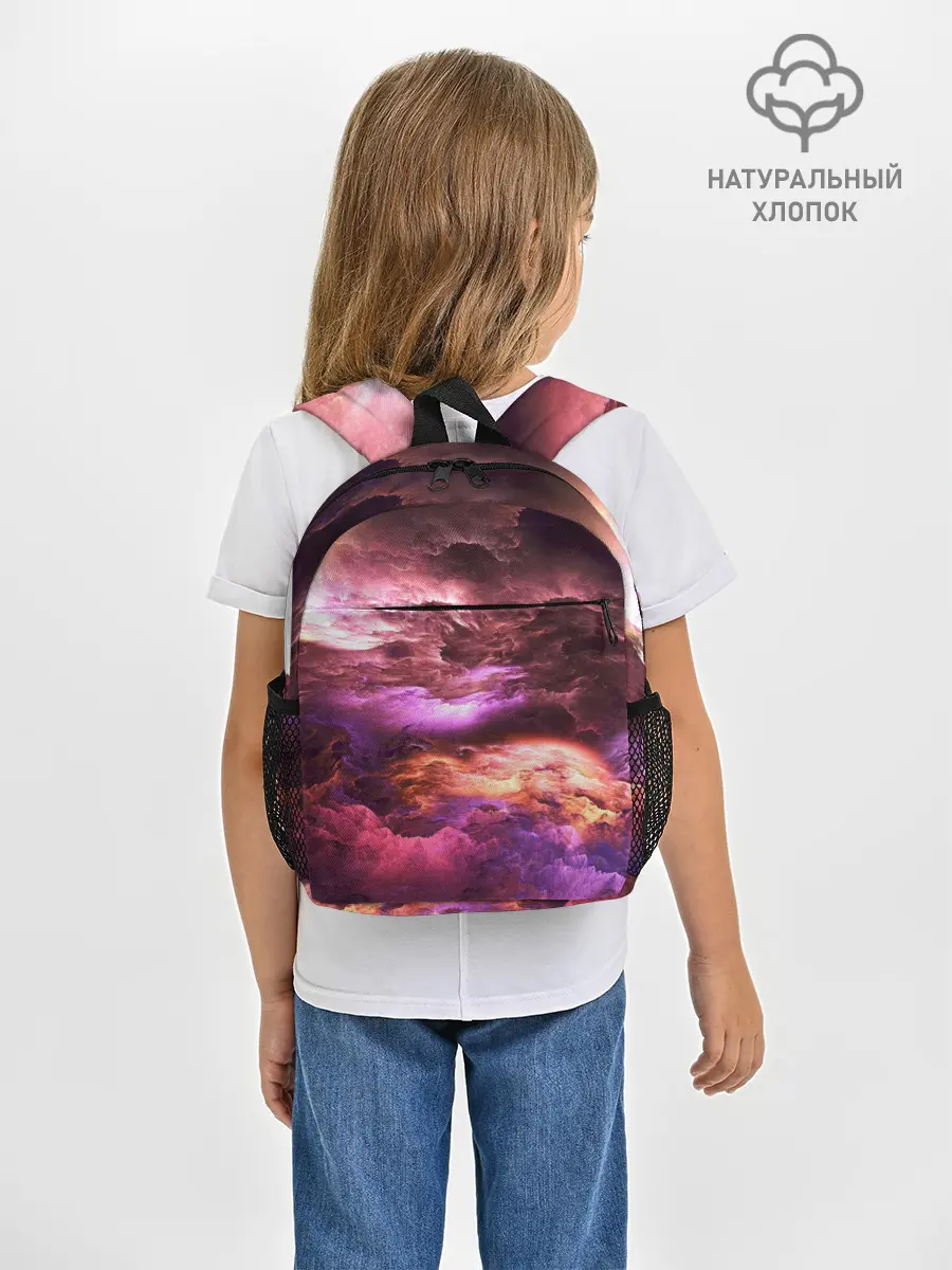 Рюкзак детский / закат абстракция
