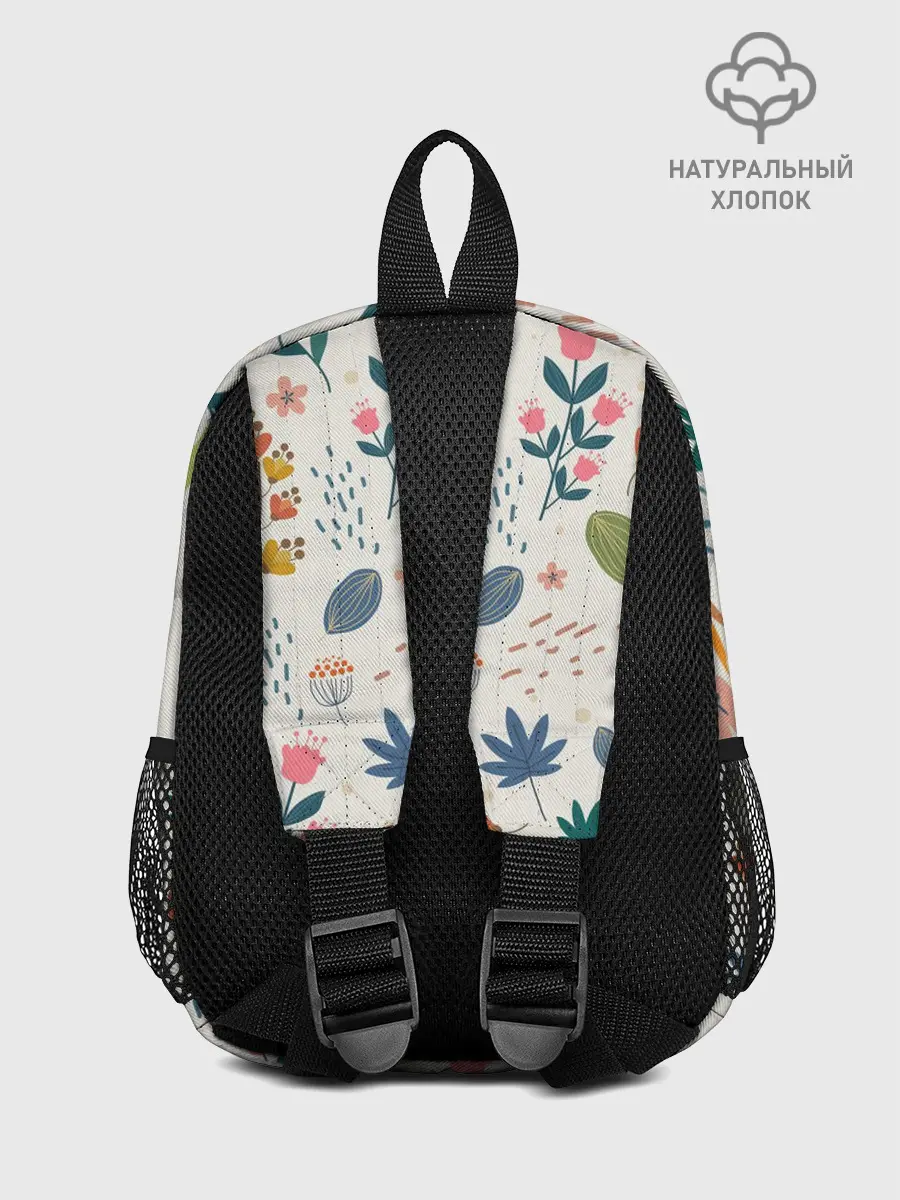 Рюкзак детский / Цветочный орнамент