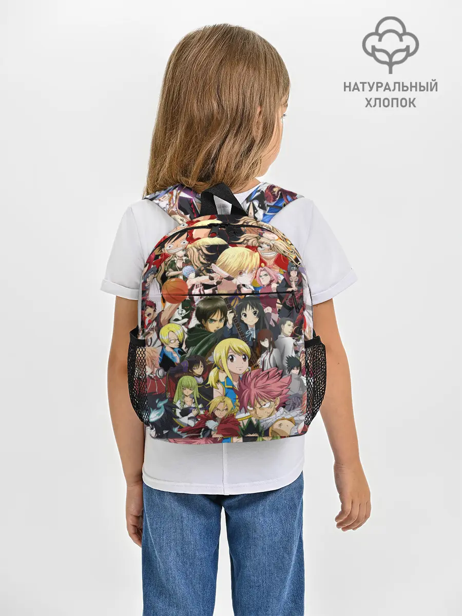Рюкзак детский / Аниме коллаж
