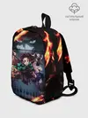 Рюкзак детский / Рассекающий демонов в огенных лучах