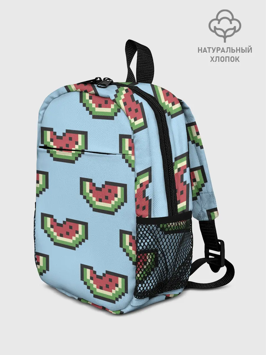 Рюкзак детский / Пиксельный арбуз
