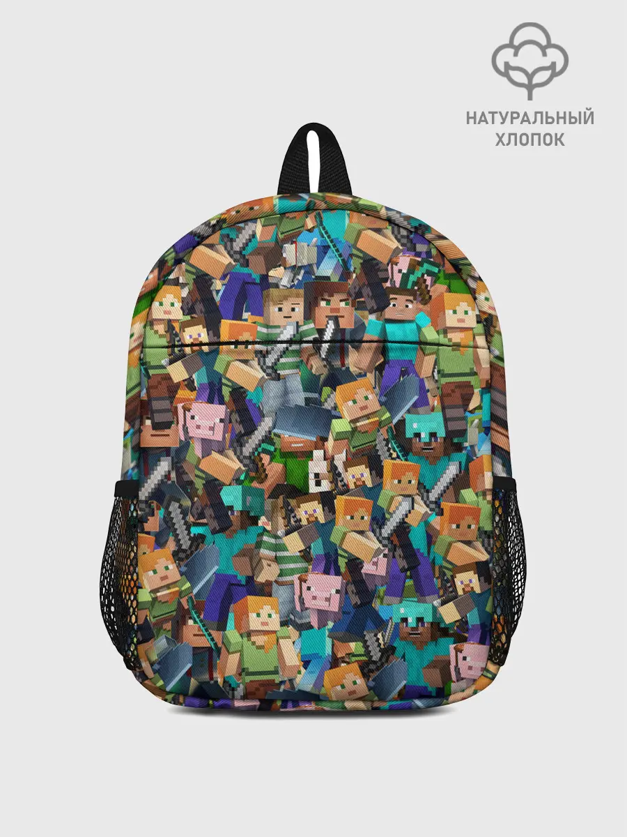 Рюкзак детский / MINECRAFT ПЕРСОНАЖИ