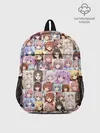 Рюкзак детский / MANY FACES OF ANIME GIRLS