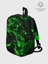 Рюкзак детский / Зелёная краска